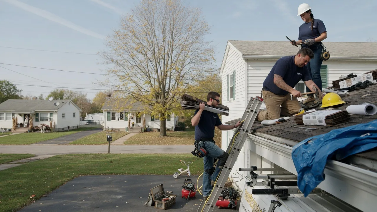 Local Roofing Contractors in Emden, IL near me